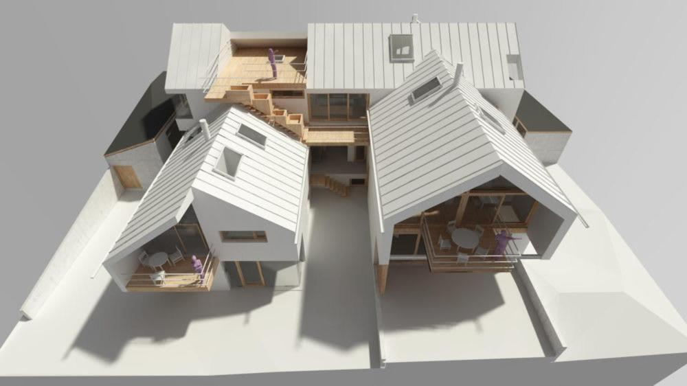 Urban Alpine Penthouse With Lake View موراخ المظهر الخارجي الصورة